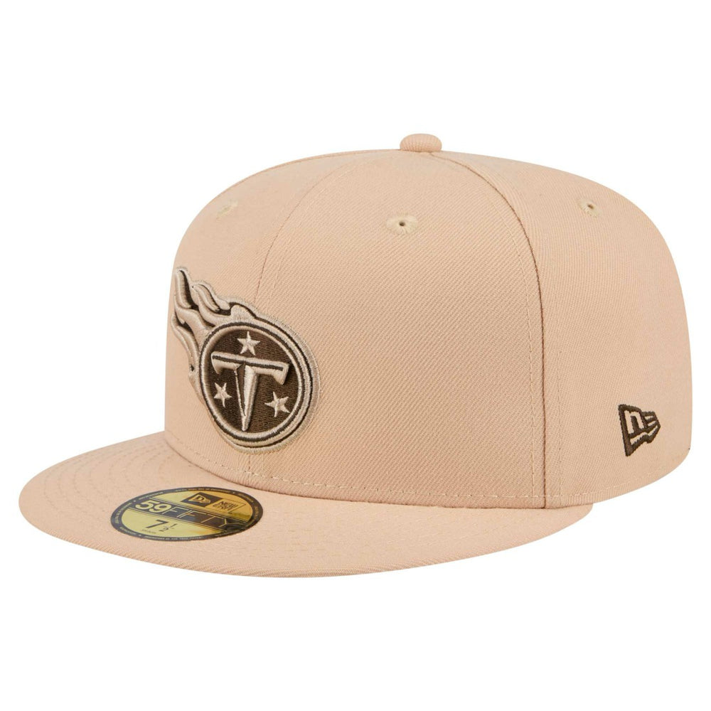 Tennessee Titans New Era Candied Pecan 59FIFTY Fitted Hat Tan