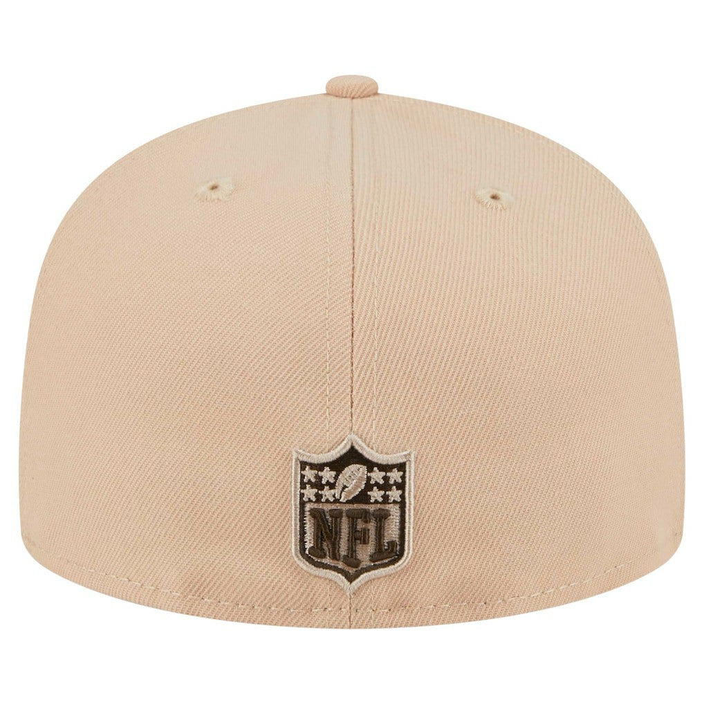 Baltimore Ravens New Era Candied Pecan 59FIFTY Fitted Hat Tan