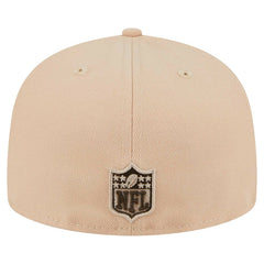 Baltimore Ravens New Era Candied Pecan 59FIFTY Fitted Hat Tan