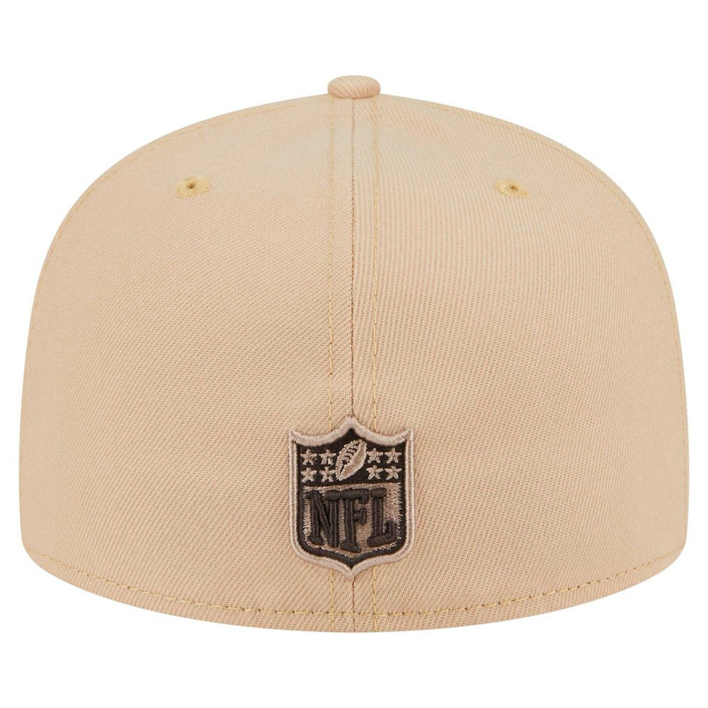 Detroit Lions New Era Candied Pecan 59FIFTY Fitted Hat Tan