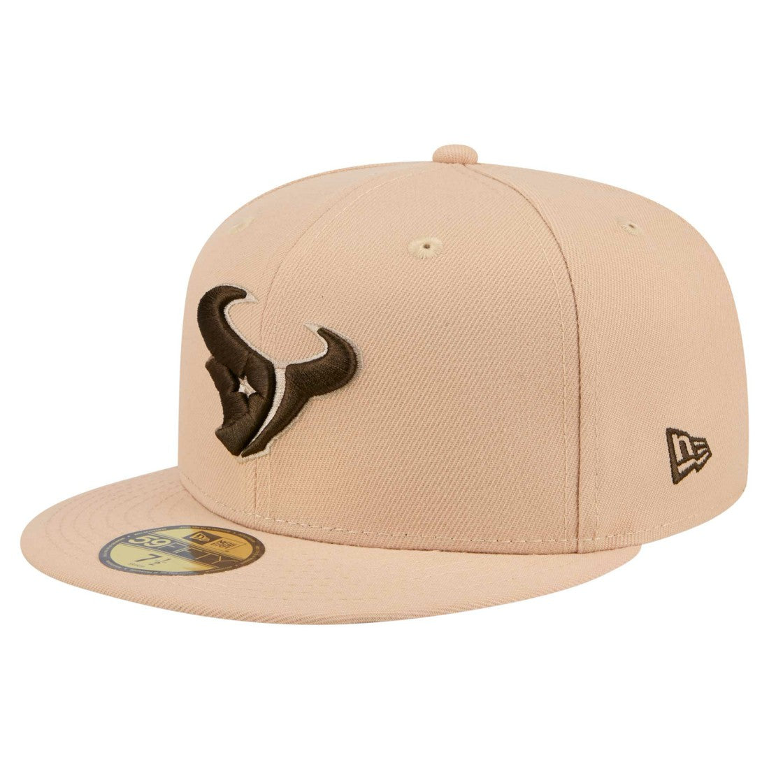 Houston Texans New Era Candied Pecan 59FIFTY Fitted Hat Tan