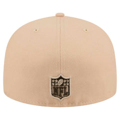 Houston Texans New Era Candied Pecan 59FIFTY Fitted Hat Tan