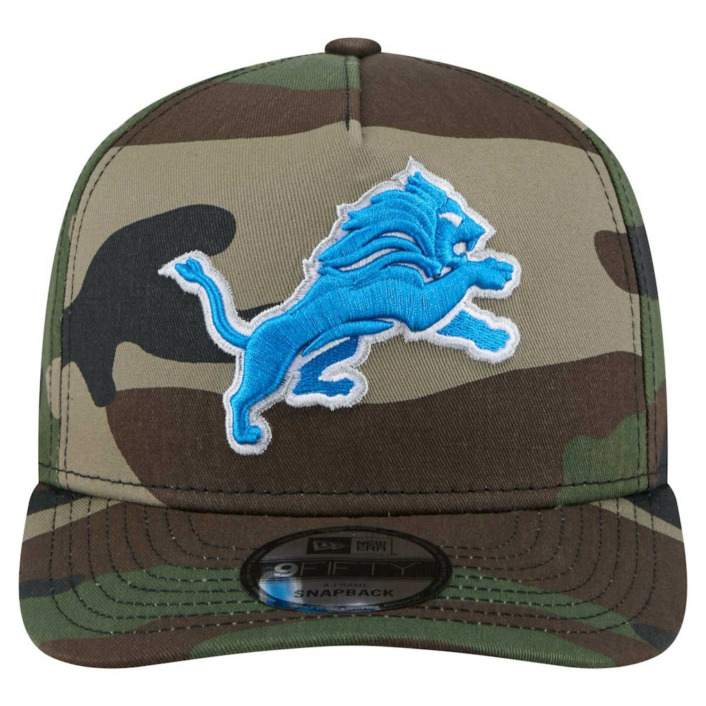 Detroit Lions New Era Woodsy 9FIFTY Snapback Hat Camo