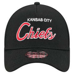 Kansas City Chiefs New Era Smith 9FORTY Adjustable hat Black