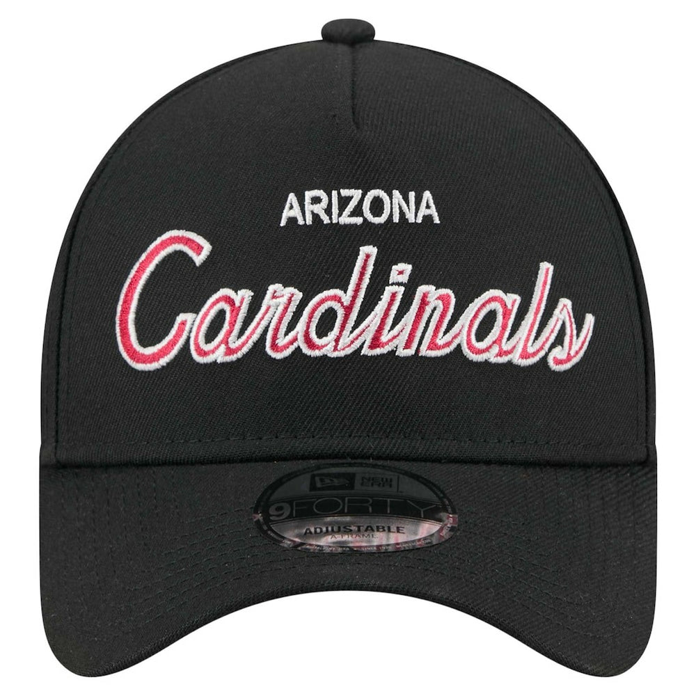 Arizona Cardinals New Era Smith 9FORTY Adjustable hat Black