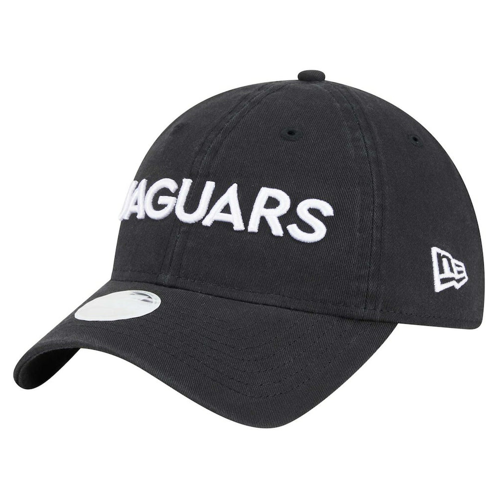 Jacksonville Jaguars New Era Women's Cece 9TWENTY Adjustable Hat Black