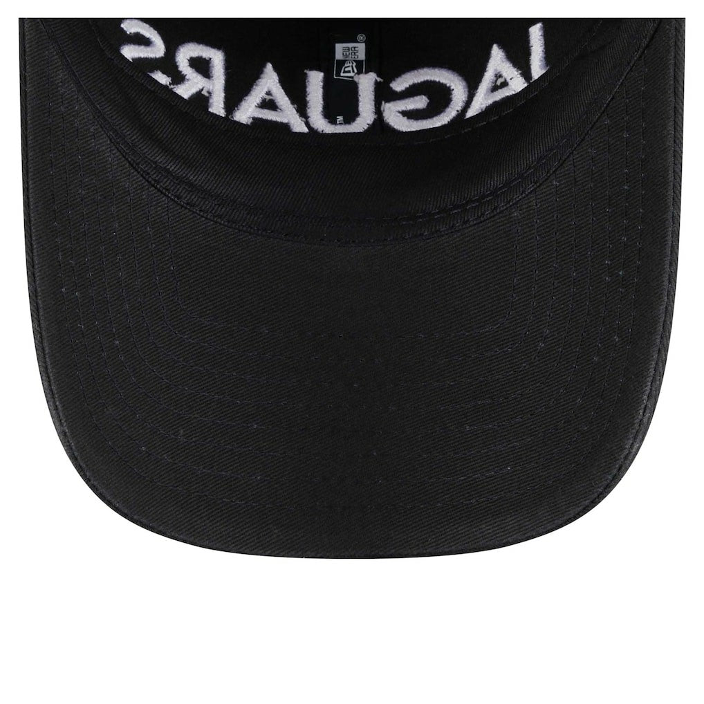 Jacksonville Jaguars New Era Women's Cece 9TWENTY Adjustable Hat Black