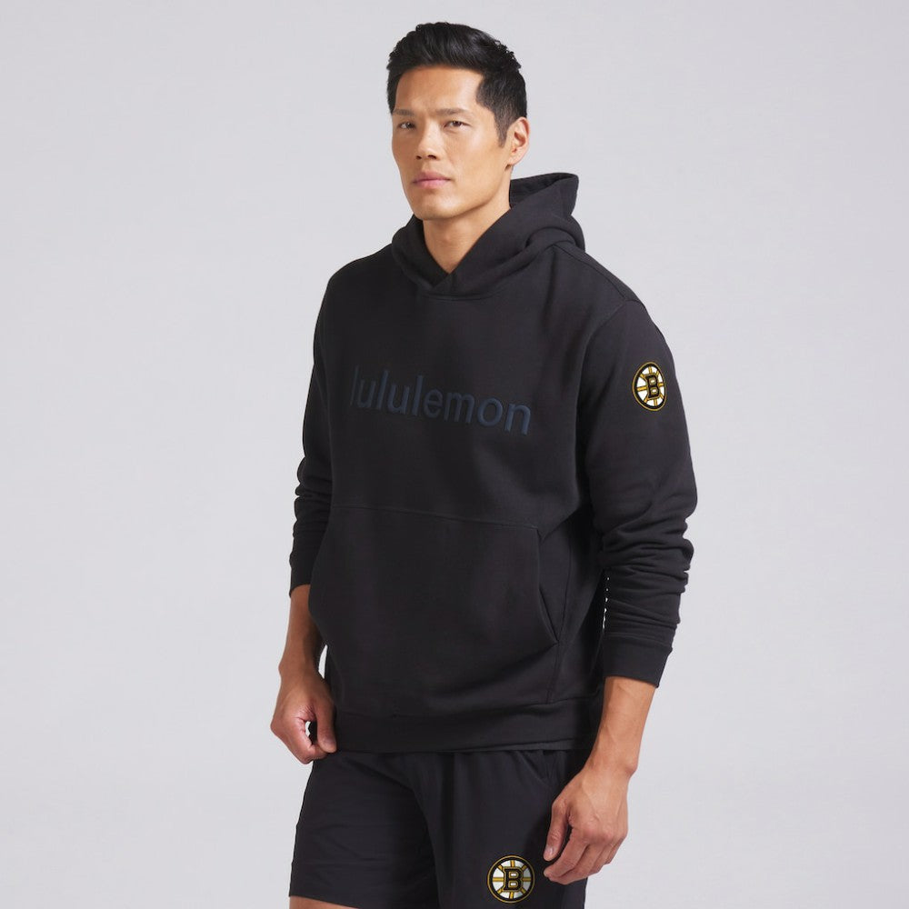 Boston Bruins lululemon Steady State Pullover Hoodie - Black - NHL 202169459