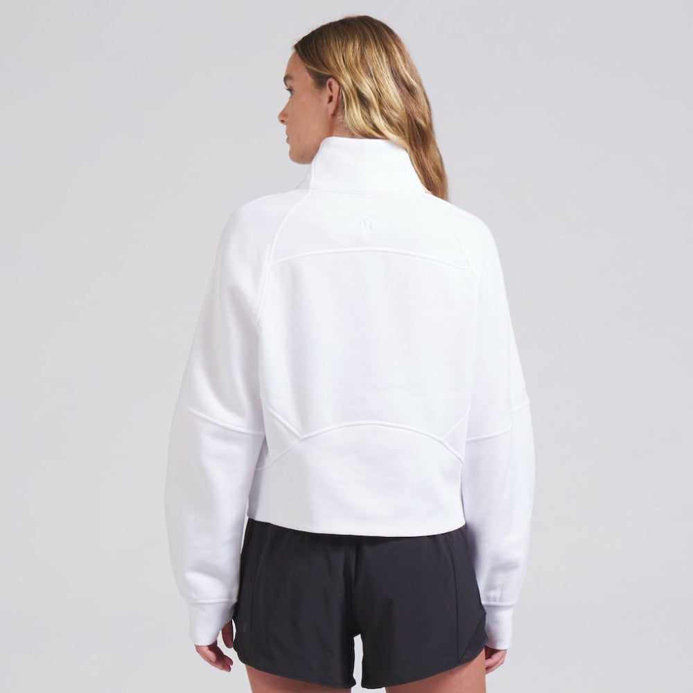 Boston Bruins lululemon Women's Scuba Oversized Half Zip Top - White - NHL 202171379
