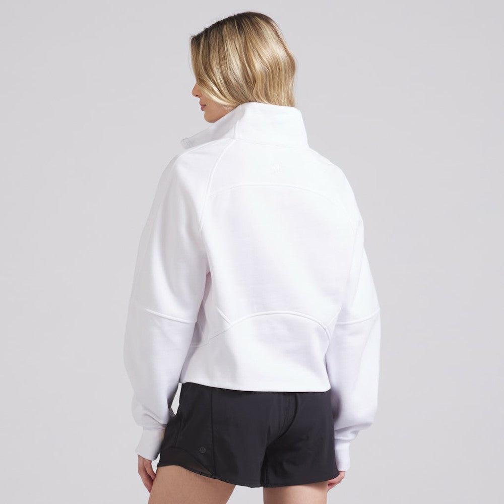 Chicago Blackhawks lululemon Women's Scuba Oversized Half Zip Top - White - NHL 202171380
