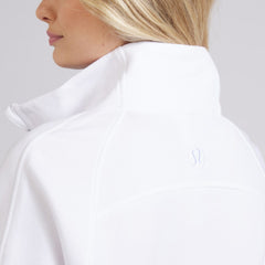 Chicago Blackhawks lululemon Women's Scuba Oversized Half Zip Top - White - NHL 202171380