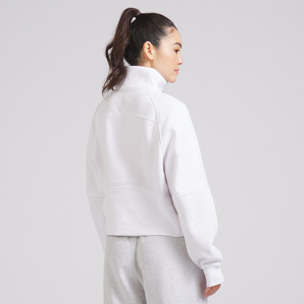 Detroit Red Wings lululemon Women's Scuba Oversized Half Zip Top - White - NHL 202171381