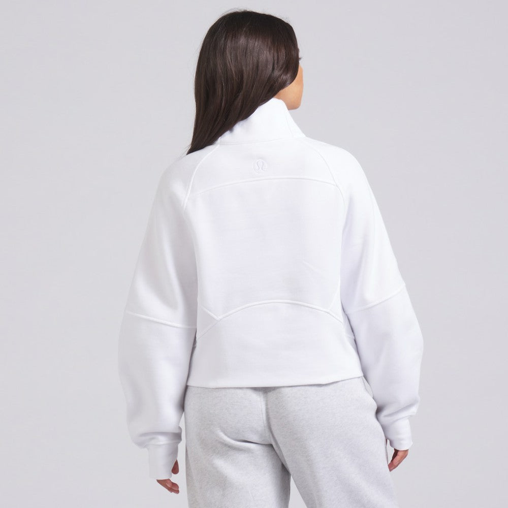 New York Rangers lululemon Women's Scuba Oversized Half Zip Top - White - NHL 202171384