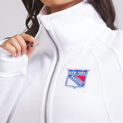New York Rangers lululemon Women's Scuba Oversized Half Zip Top - White - NHL 202171384