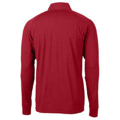 Detroit Tigers Cutter & Buck Patriotic Logo Adapt Eco Knit Stretch Recycled Quarter-Zip Pullover Top - Red - MLB Sale
