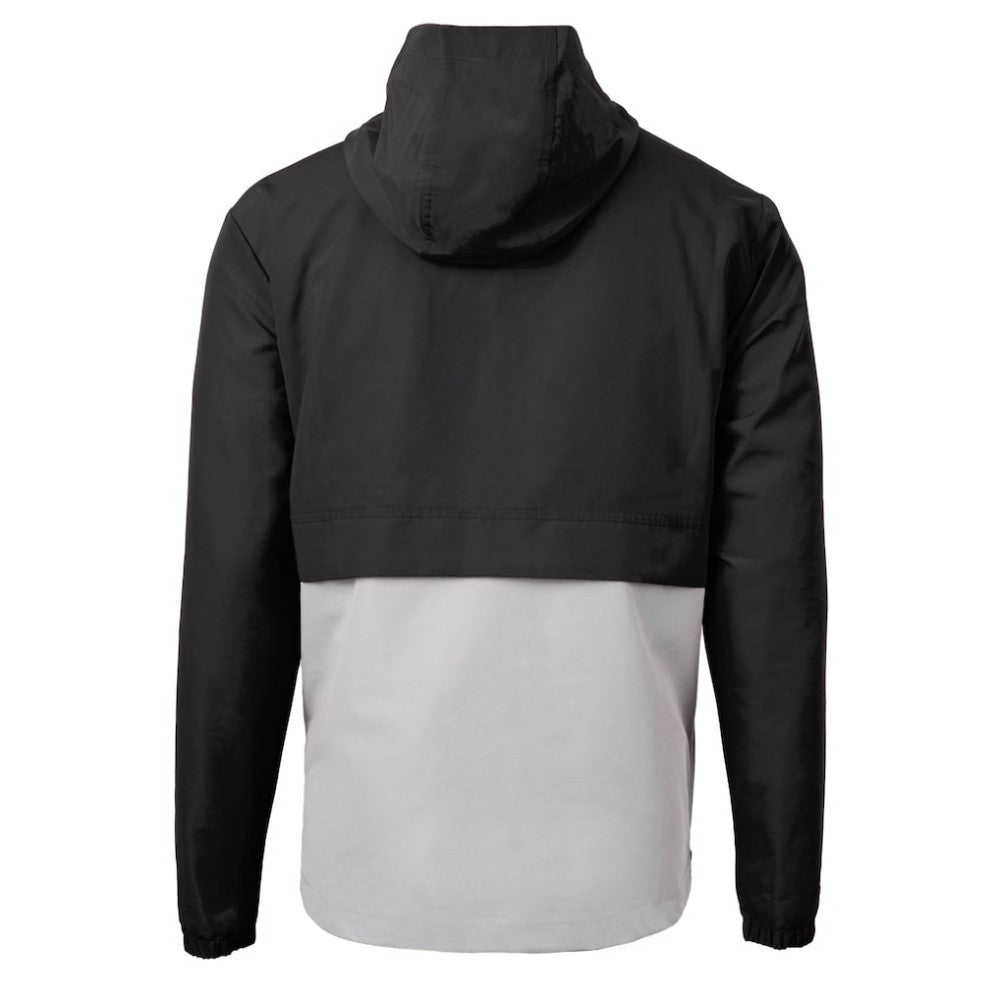 San Francisco Giants Cutter & Buck Charter Eco Recycled Half-Zip Anorak Jacket - Black - MLB Discount