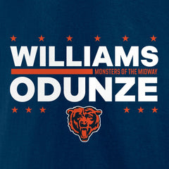 Caleb Williams & Rome Odunze Chicago Bears Election Players T-Shirt Navy