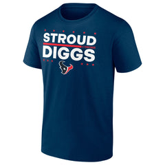 CJ Stroud & Stefon Diggs Houston Texans Election Players T-Shirt Navy