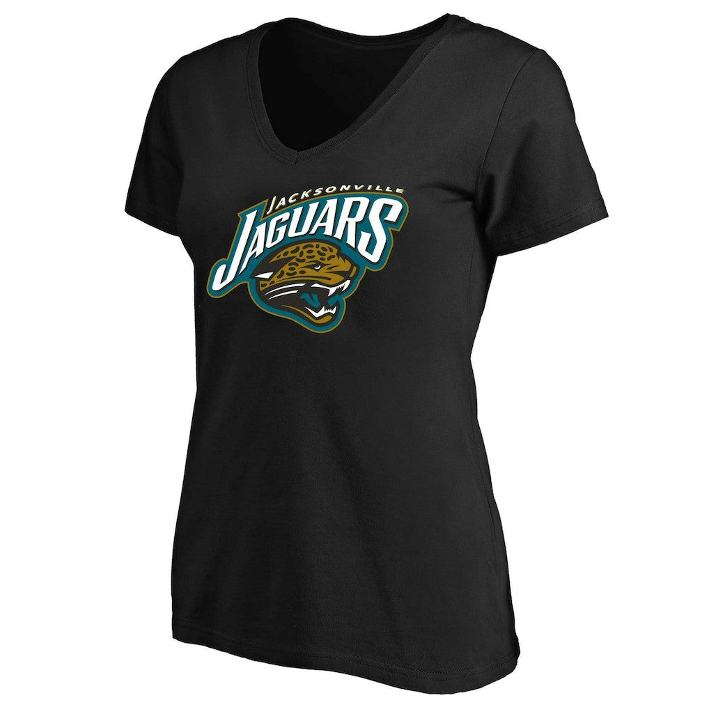 Mitchell & Ness Jacksonville Jaguars Women's Plus Size Classic Logo T-Shirt Black