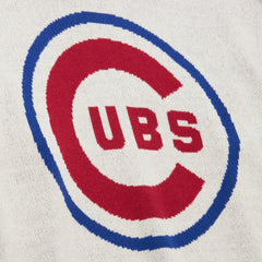 Chicago Cubs Mitchell & Ness Retro Pullover Sweater - Cream - Mitchell & Ness Sale