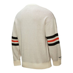 Baltimore Orioles Mitchell & Ness Retro Pullover Sweater - Cream - Mitchell & Ness Sale