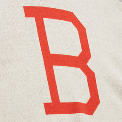 Baltimore Orioles Mitchell & Ness Retro Pullover Sweater - Cream - Mitchell & Ness Sale