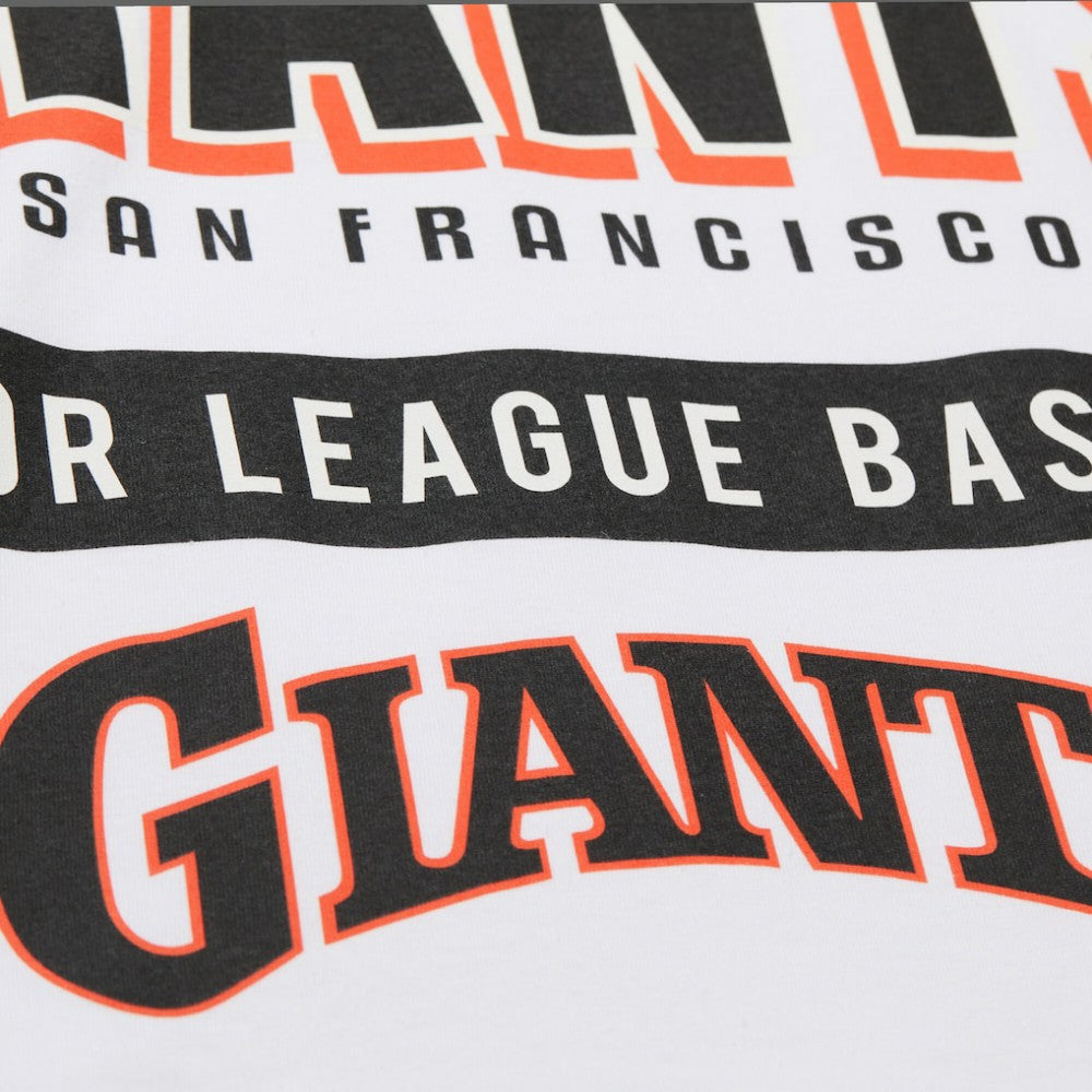 San Francisco Giants Mitchell & Ness Cooperstown Collection Team Origins Premium T-Shirt - White - Mitchell & Ness Lifestyle