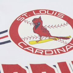 St. Louis Cardinals Mitchell & Ness Cooperstown Collection Team Origins Premium T-Shirt - White - Mitchell & Ness Sale