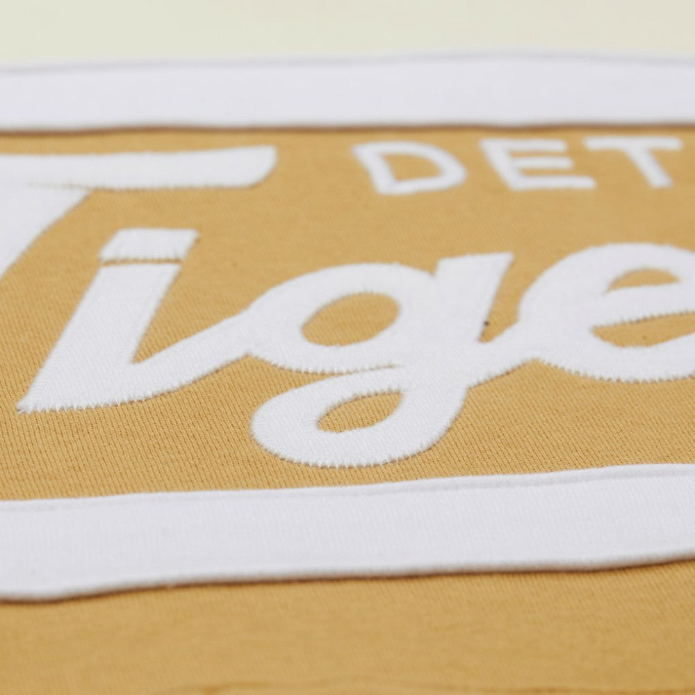 Detroit Tigers Mitchell & Ness Head Coach Pullover Hoodie - Tan/Cream - Mitchell & Ness Discount