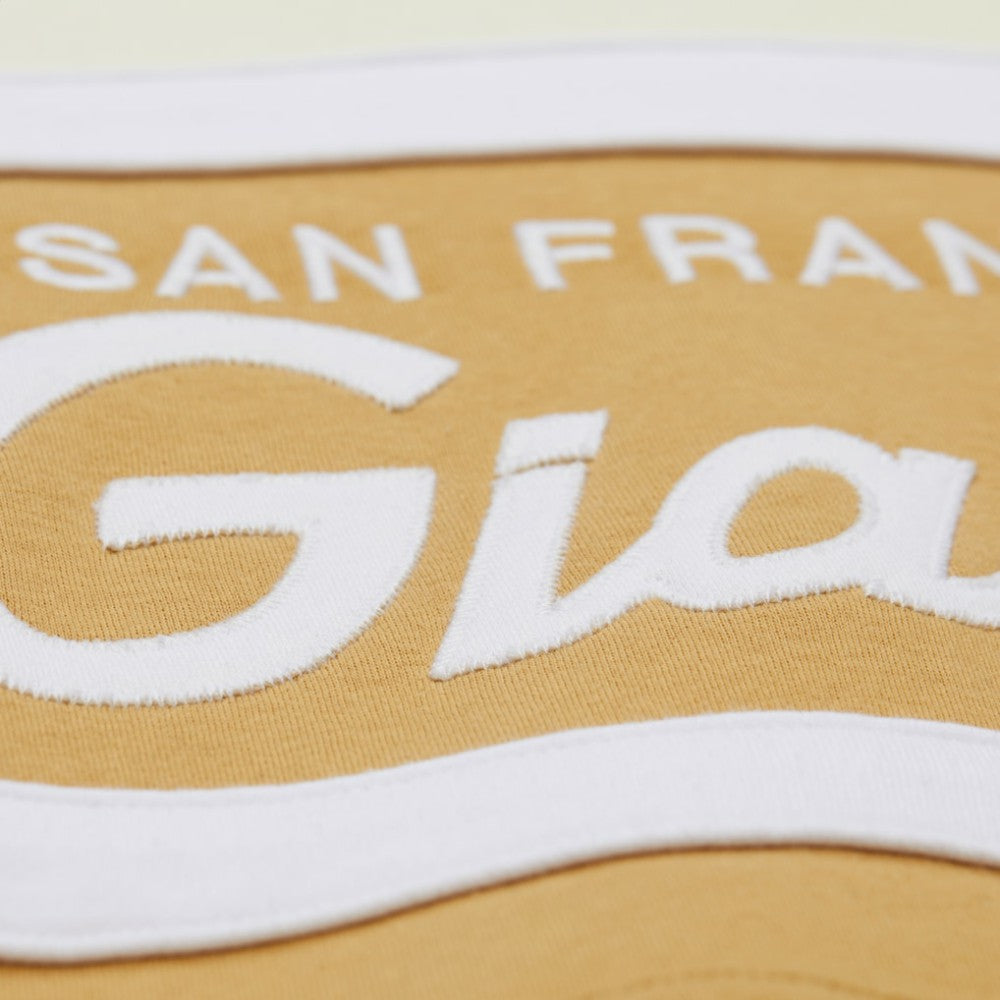 San Francisco Giants Mitchell & Ness Head Coach Pullover Hoodie - Tan/Cream - Mitchell & Ness Lifestyle