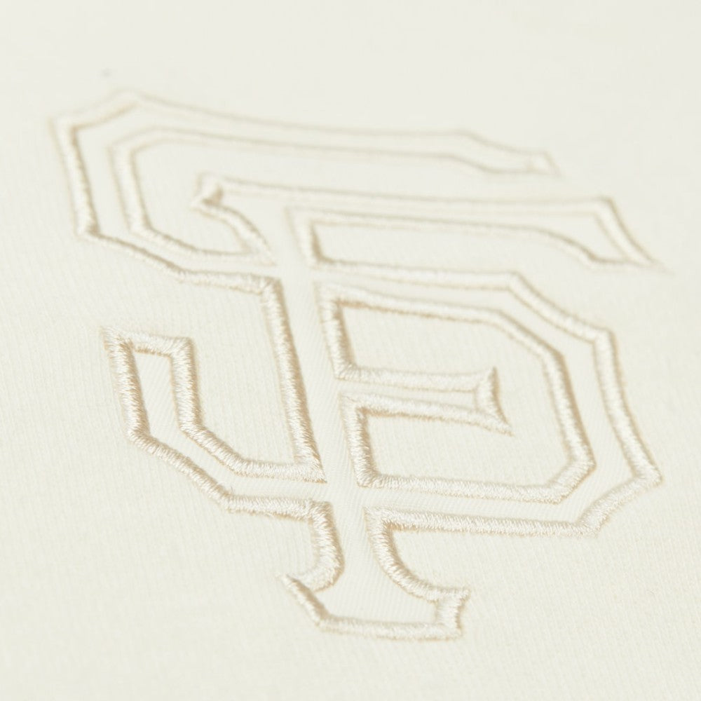 San Francisco Giants Mitchell & Ness Head Coach Pullover Hoodie - Tan/Cream - Mitchell & Ness Lifestyle
