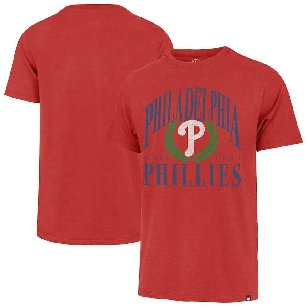 Philadelphia Phillies '47 Pitchout Franklin T-Shirt - Red - 47 brand Lifestyle