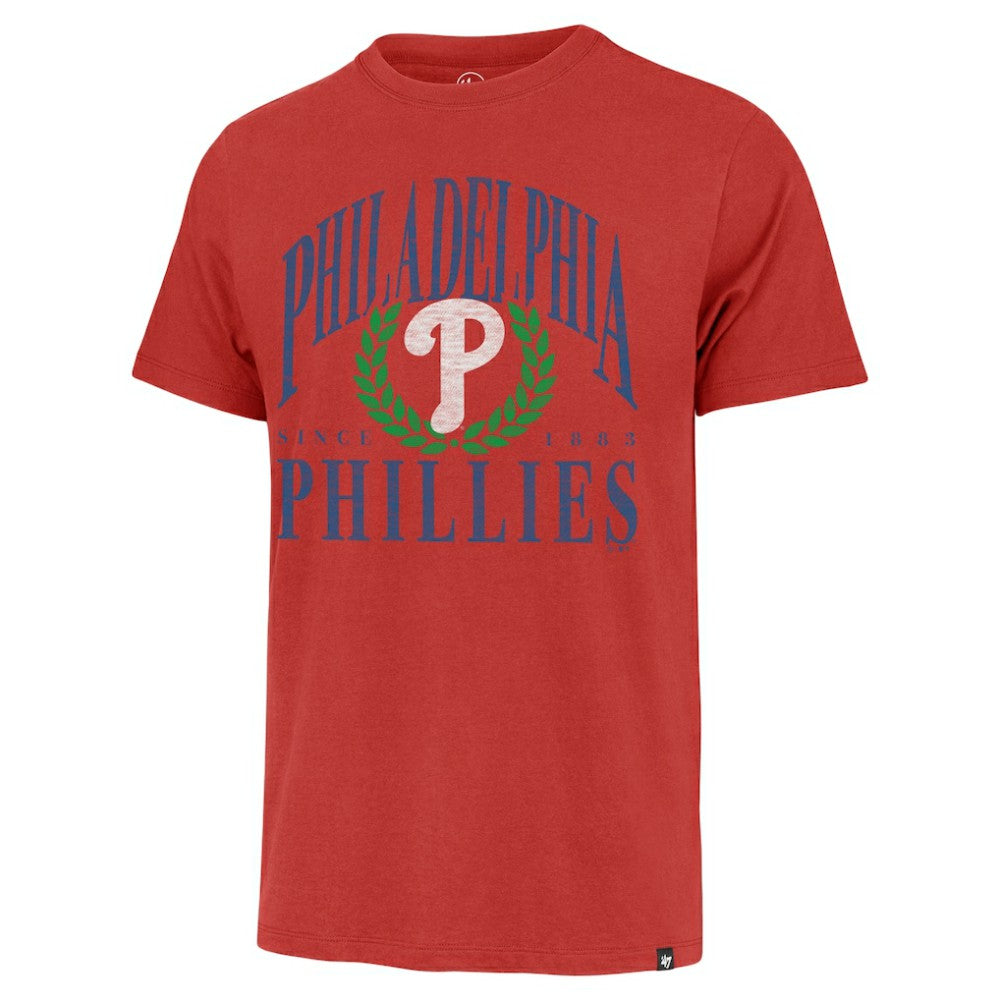 Philadelphia Phillies '47 Pitchout Franklin T-Shirt - Red - 47 brand Lifestyle