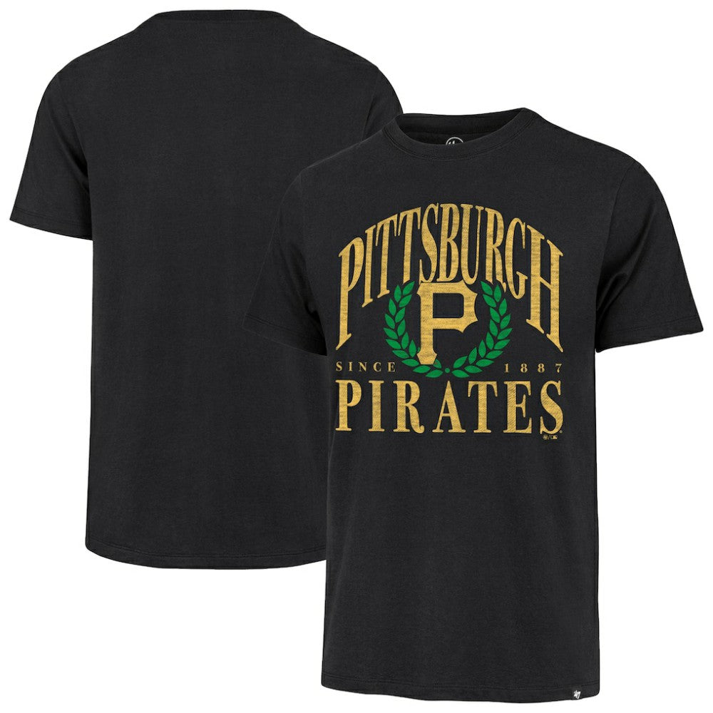 Pittsburgh Pirates '47 Pitchout Franklin T-Shirt - Black - 47 brand Discount