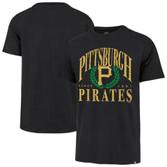 Pittsburgh Pirates '47 Pitchout Franklin T-Shirt - Black - 47 brand Discount