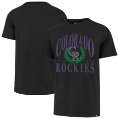 Colorado Rockies '47 Pitchout Franklin T-Shirt - Black - 47 brand Sale