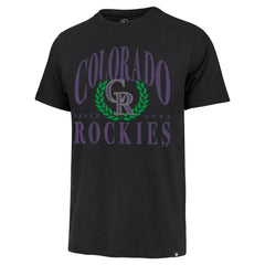 Colorado Rockies '47 Pitchout Franklin T-Shirt - Black - 47 brand Sale