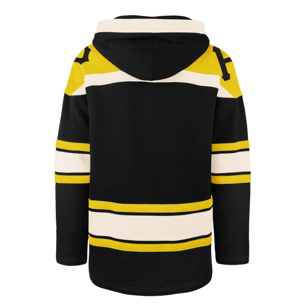 Pittsburgh Pirates '47 Superior Lacer Pullover Hoodie - Black - 47 brand Online