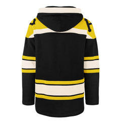 Pittsburgh Pirates '47 Superior Lacer Pullover Hoodie - Black - 47 brand Online