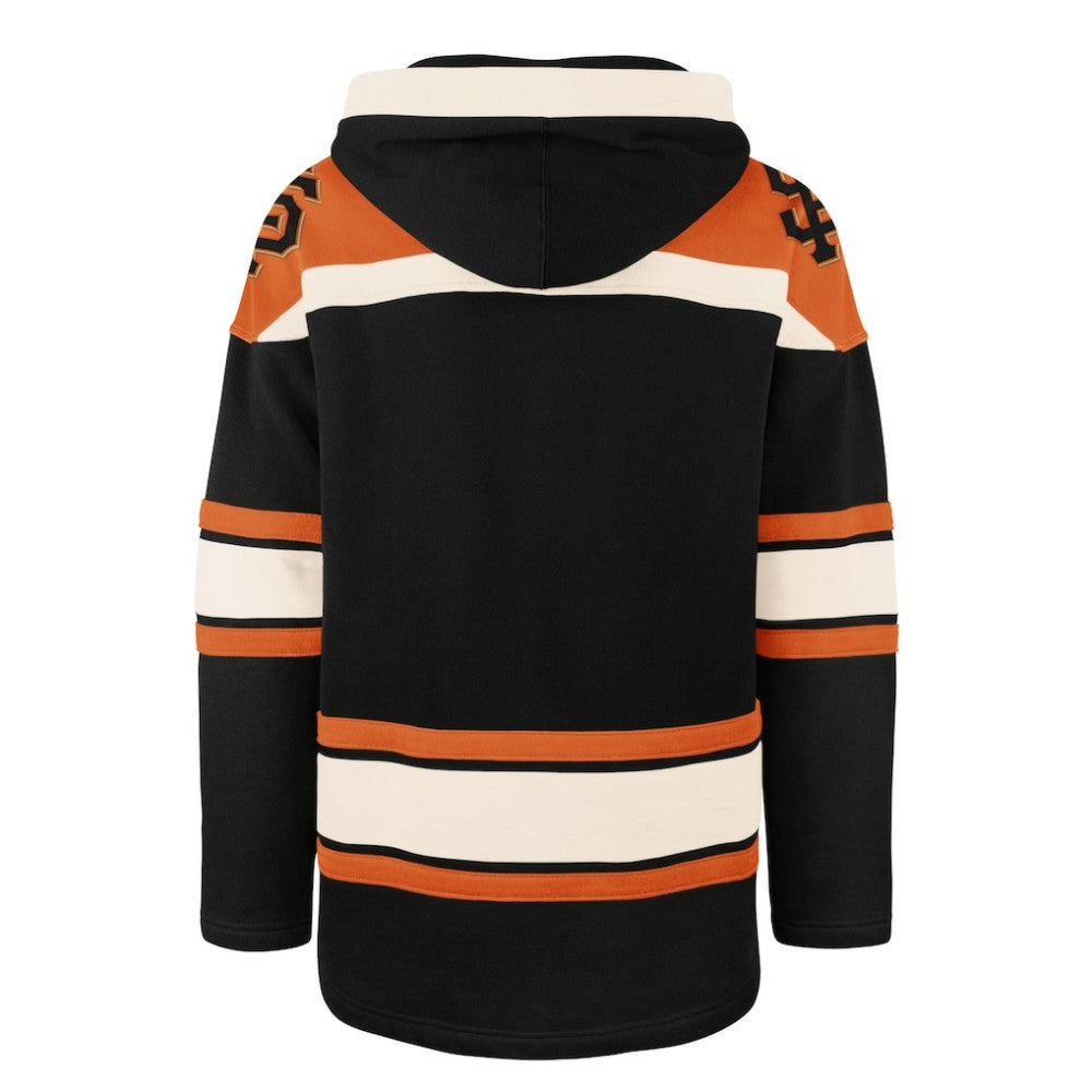 San Francisco Giants '47 Superior Lacer Pullover Hoodie - Black - 47 brand Lifestyle
