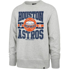 Houston Astros '47 Letters Headline Pullover Sweatshirt - Gray - 47 brand Discount