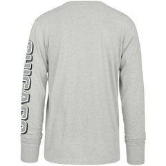 Chicago White Sox '47 Fair Ball Franklin Long Sleeve T-Shirt - Gray - 47 brand Lifestyle