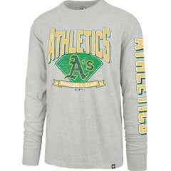 Athletics '47 Fair Ball Franklin Long Sleeve T-Shirt - Gray - 47 brand Online