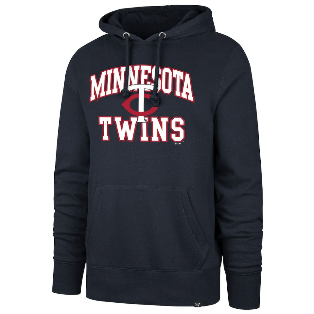 Minnesota Twins '47  Velocity Headline Pullover Hoodie - Navy - 47 brand on Sale