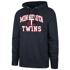 Minnesota Twins '47  Velocity Headline Pullover Hoodie - Navy - 47 brand on Sale