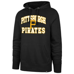 Pittsburgh Pirates '47  Velocity Headline Pullover Hoodie - Black - 47 brand Discount