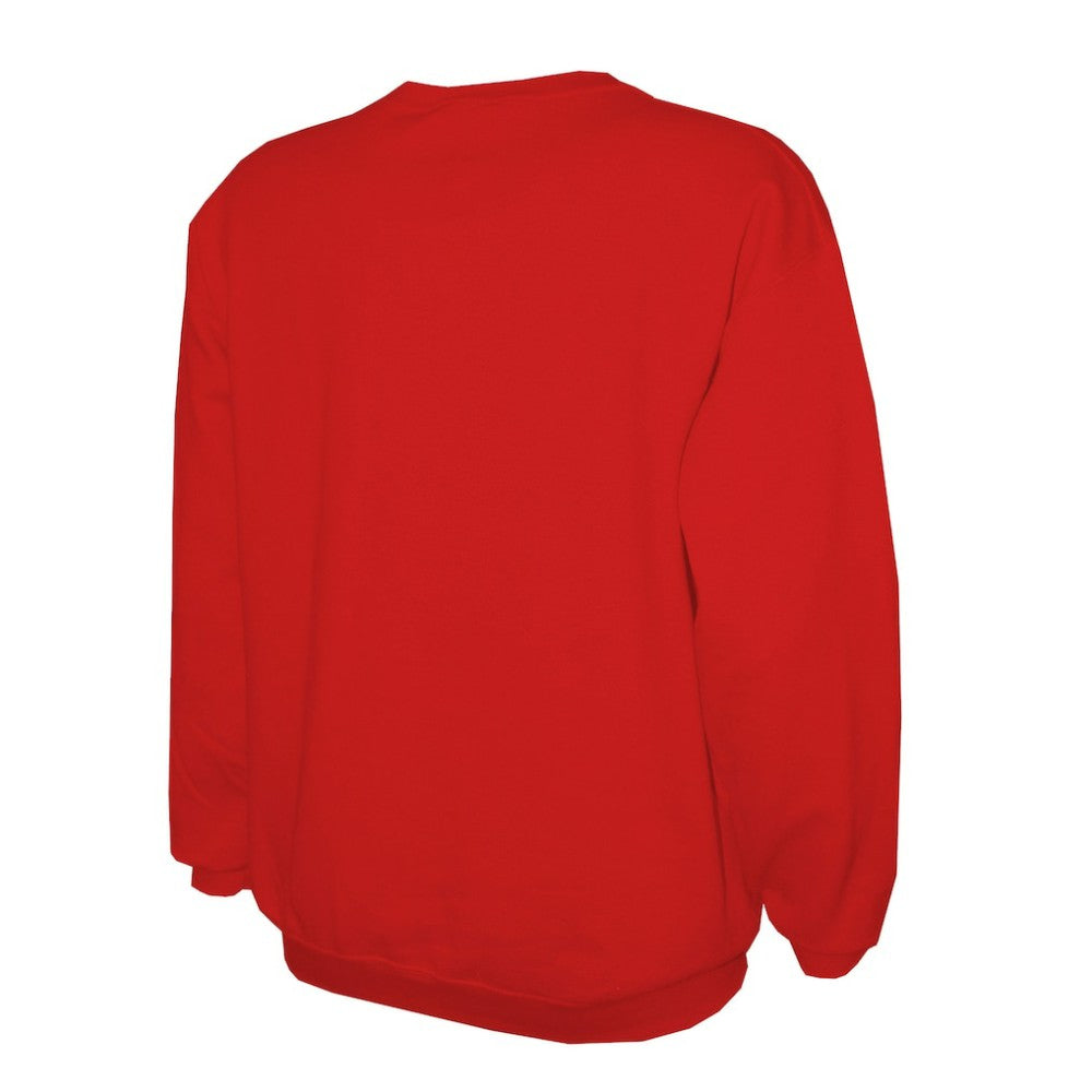 Washington Nationals Stitches Lightweight Crew Sweatshirt - Red - MLB Lifestyle