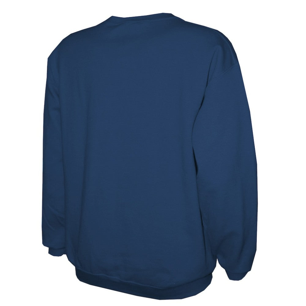 Tampa Bay Rays Stitches Lightweight Crew Sweatshirt - Navy - MLB Lifestyle