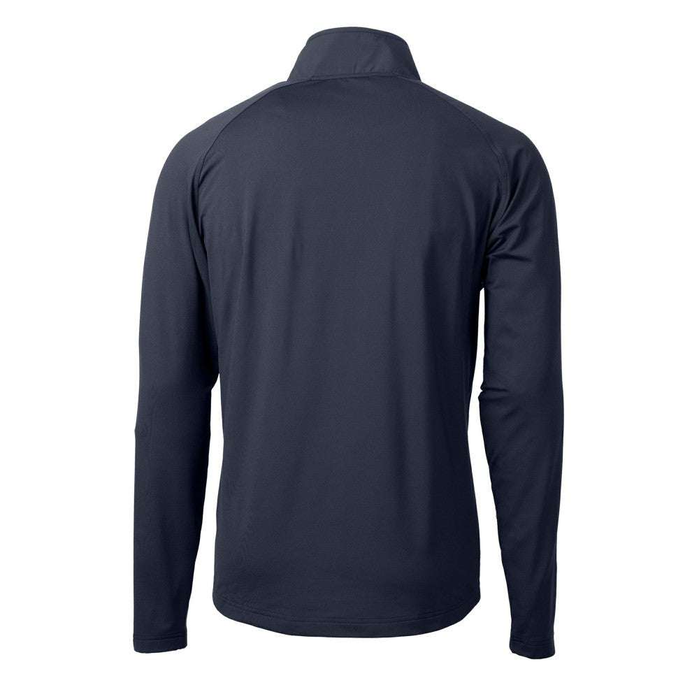 Kansas City Royals Cutter & Buck Adapt Eco Knit Hybrid Recycled Quarter-Zip Pullover Top - Navy - MLB Online