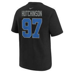 Nike Aidan Hutchinson Detroit Lions Player Name & Number T-Shirt Black